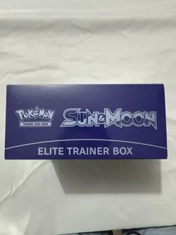 Sealed Pokemon Sun And Moon Base Lunala Elite Trainer Box ETB N694 728192486012 - Image 2