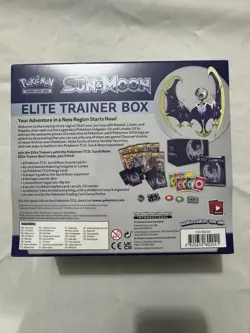 Sealed Pokemon Sun And Moon Base Lunala Elite Trainer Box ETB N694 728192486012 - Image 3