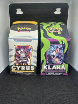 Pokemon Klara + Cyrus Premium Tournament Collection - New and Factory Sealed - Image 1