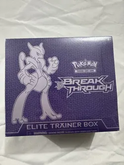 Pokemon Breakthrough XY Elite Trainer Box - ETB Mewtwo Factory Sealed N753 - Image 1