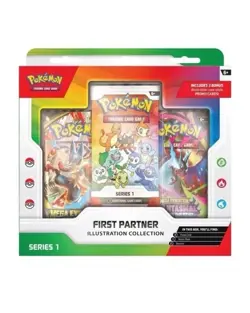 Pokemon TCG First Partner Illustration Collection Series 1 New Sealed - Image 1