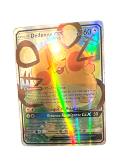 Dedenne GX 195a/214 – Alternate Full Art – Pokemon SM Unbroken Bonds, Card NM/M - Image 1