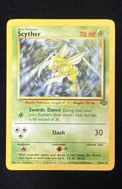 Scyther - Jungle - 26/64 - Pokemon TCG - LP - Image 1