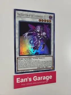 YuGiOh The Executor of the Underworld - Pluto GFP2-EN009 Ultra Rare foil - MN - Image 2