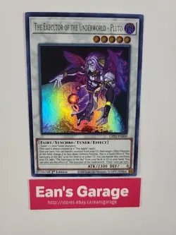 YuGiOh The Executor of the Underworld - Pluto GFP2-EN009 Ultra Rare foil - MN - Image 4