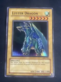 Luster Dragon LOD-050 Super Rare Legacy of Darkness Yu-Gi-Oh Unlimited - Image 1