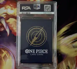 PSA 9 One Piece CCG Romance Dawn Monkey D. Luffy OP01-024 Foil SR EN - Image 2