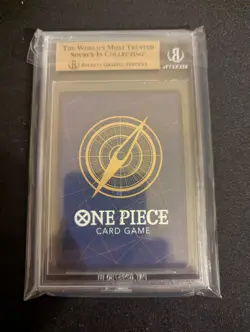 One Piece Card Game Nami Alternate Art Holofoil PRB01 P-053 BGS MINT 9.5 - Image 2