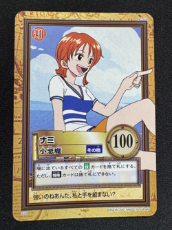 One Piece Carddass Hyper Battle First Stage C09 Nami Bandai Japan Vintage NM - Image 1