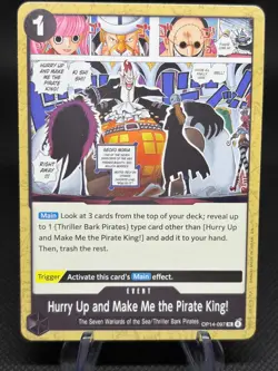 One Piece OP-14 The Azure Sea's Seven BLACK + PURPLE Singles *CHOOSE* - Image 3
