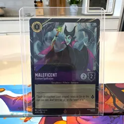 Disney Lorcana Maleficent Exultant Spellcaster Legendary Cold Foil 4/DIS-EN-13 - Image 1