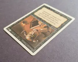 MTG Magic the Gathering Revised Edition Demonic Tutor LP Light Play condition - Image 3