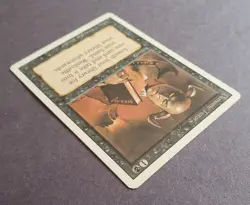 MTG Magic the Gathering Revised Edition Demonic Tutor LP Light Play condition - Image 4