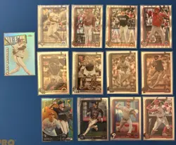 2025 Topps Chrome Baseball Card Lot Of (13) - Image 1