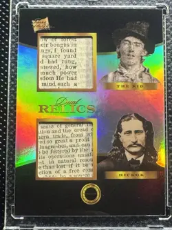 Super Products Pieces of the Past Villains Dual Relics the Kid Hickok 2025 - Image 1