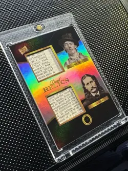 Super Products Pieces of the Past Villains Dual Relics the Kid Hickok 2025 - Image 2