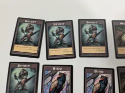 Lot of 10 Magic The Gathering Double Sided Tokens Robert Dougherty 2003 Cards - Image 2