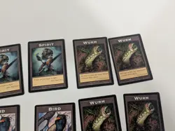 Lot of 10 Magic The Gathering Double Sided Tokens Robert Dougherty 2003 Cards - Image 3