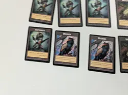 Lot of 10 Magic The Gathering Double Sided Tokens Robert Dougherty 2003 Cards - Image 5