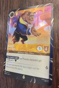 Beast - Gracious Prince 40 Disney Lorcana Promo Cards Holo - Image 3