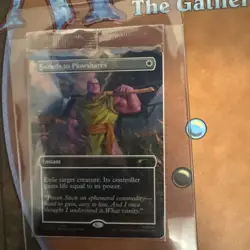 Magic The Gathering Swords to Plowshares PSA Sealed Promo Card and Magazine - Image 3