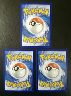 LOT OF 3 ETHAN'S POKEMON, POKEMON CARDS (NM) - Image 2