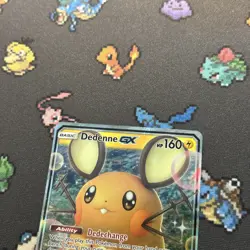 Dedenne GX 57/214 NM -Ultra Rare Pokemon Card- Unbroken Bonds (3z) - Image 2