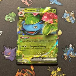 Venusaur ex 001/142 NM -Ultra Rare Pokemon Card- Stellar Crown (3z) - Image 1