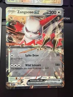 Pokemon TCG Zangoose Lot (4) Regular Rev Holo Ex English Cards NM - Image 5