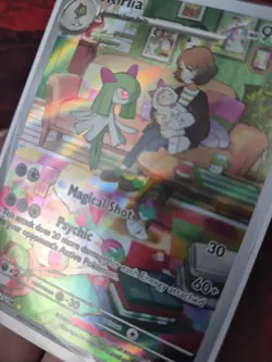 Pokemon TCG Scarlet & Violet Kirlia Full Art Holo Card 212/198 - Image 2