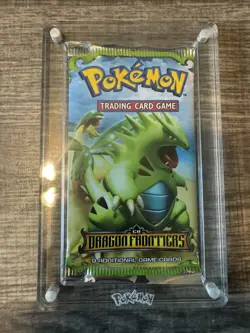 Pokemon TCG Booster Pack EX Dragon Frontiers Sealed 9 Cards - Image 1