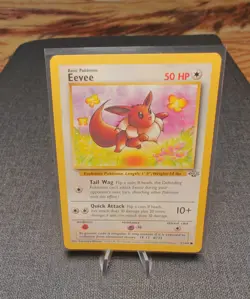 Pokemon Eevee Jungle NM Regular Common Card 51/64 Eng TCG Evee - Image 1