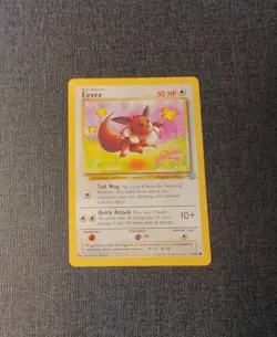 Pokemon Eevee Jungle NM Regular Common Card 51/64 Eng TCG Evee - Image 2