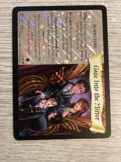 Gaze Into The Mirror 6/80 Rare Foil Card - Harry Potter TCG Quidditch Cup - NM - Image 2