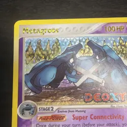 Pokemon TCG 2005 Deoxys Metagross 11/107 Reverse Holo Rare Card 🔥🔥🔥 - Image 2