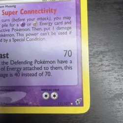 Pokemon TCG 2005 Deoxys Metagross 11/107 Reverse Holo Rare Card 🔥🔥🔥 - Image 4