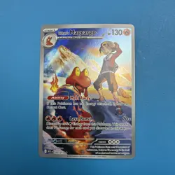 Pokemon TCG Ethan’s Magcargo 222/217 Illustration Rare Ascended Heroes NM - Image 4