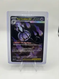 Nintendo Mega Chandelure EX 115/084 Special Illustration Rare Pitch Black - Image 1