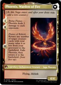 MTG Joshua, Phoenix's Dominant NON-FOIL NM 229 FINAL FANTASY - Image 2
