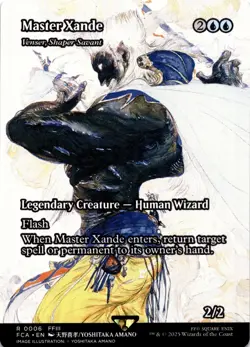 MTG Master Xande - Venser, Shaper Savant (Showcase) NON-FOIL NM 6 FINAL FANTASY: - Image 1