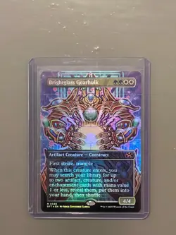 Brightglass Gearhulk (Borderless) Aetherdrift Foil - Image 1
