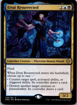 Ertai Resurrected 199 Rare Dominaria United Magic: The Gathering Lightly Played - Image 1