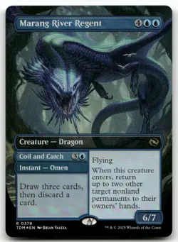 Marang River Regent (Borderless) #378 (Foil) NM Tarkir Dragonstorm TDM Magic MTG - Image 1