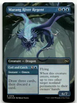 Marang River Regent (Borderless) #378 (Foil) NM Tarkir Dragonstorm TDM Magic MTG - Image 2