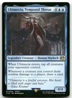 Ultimecia, Temporal Threat #556 (NM) Final Fantasy FIN Magic MTG - Image 1