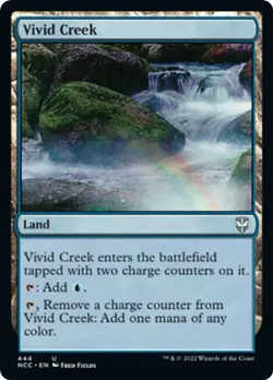 NM - Vivid Creek [NCC - 444] Commander: Streets of New Capenna - Image 1