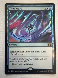 Time Warp Commander: Marvel Super Heroes Foil - Image 1