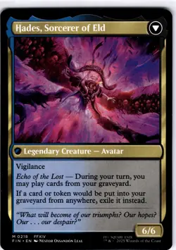 MTG Emet-Selch, Unsundered NON-FOIL NM 218 FINAL FANTASY Magic the Gathering - Image 2