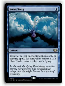 46-Swan Song-R NM-Commander: Edge of Eternities (EOC) - Image 1