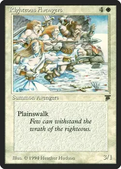 Righteous Avengers Legends LP MTG - Image 1